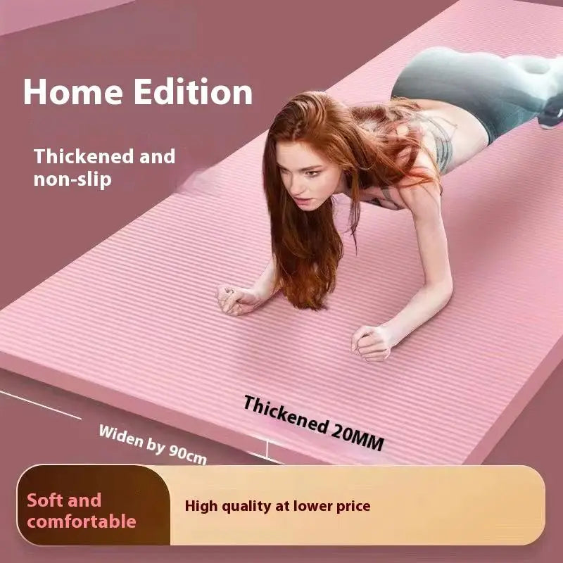 10MM Non-Slip Athletic Yoga Mat