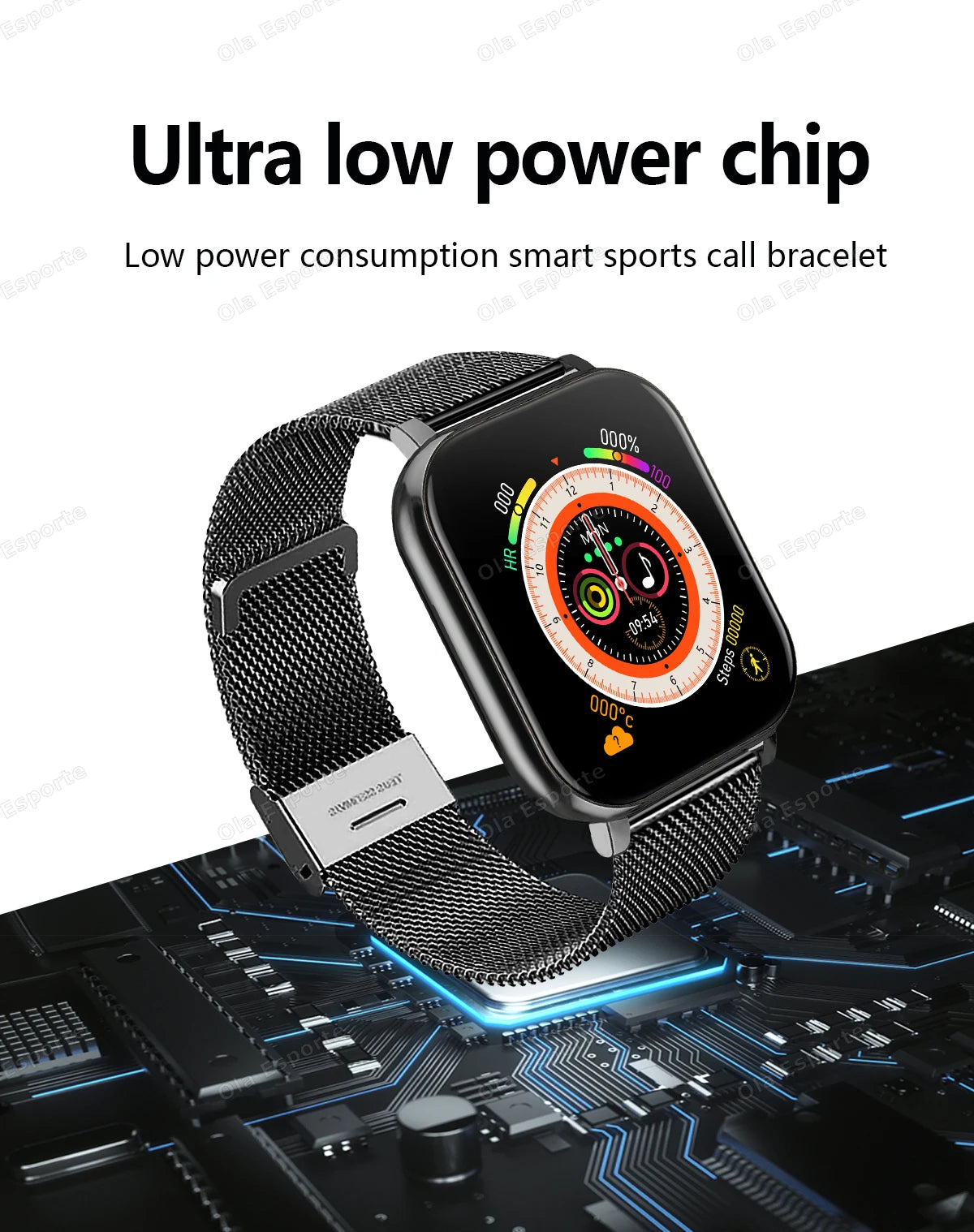 New Smart Watch 2.01 Display