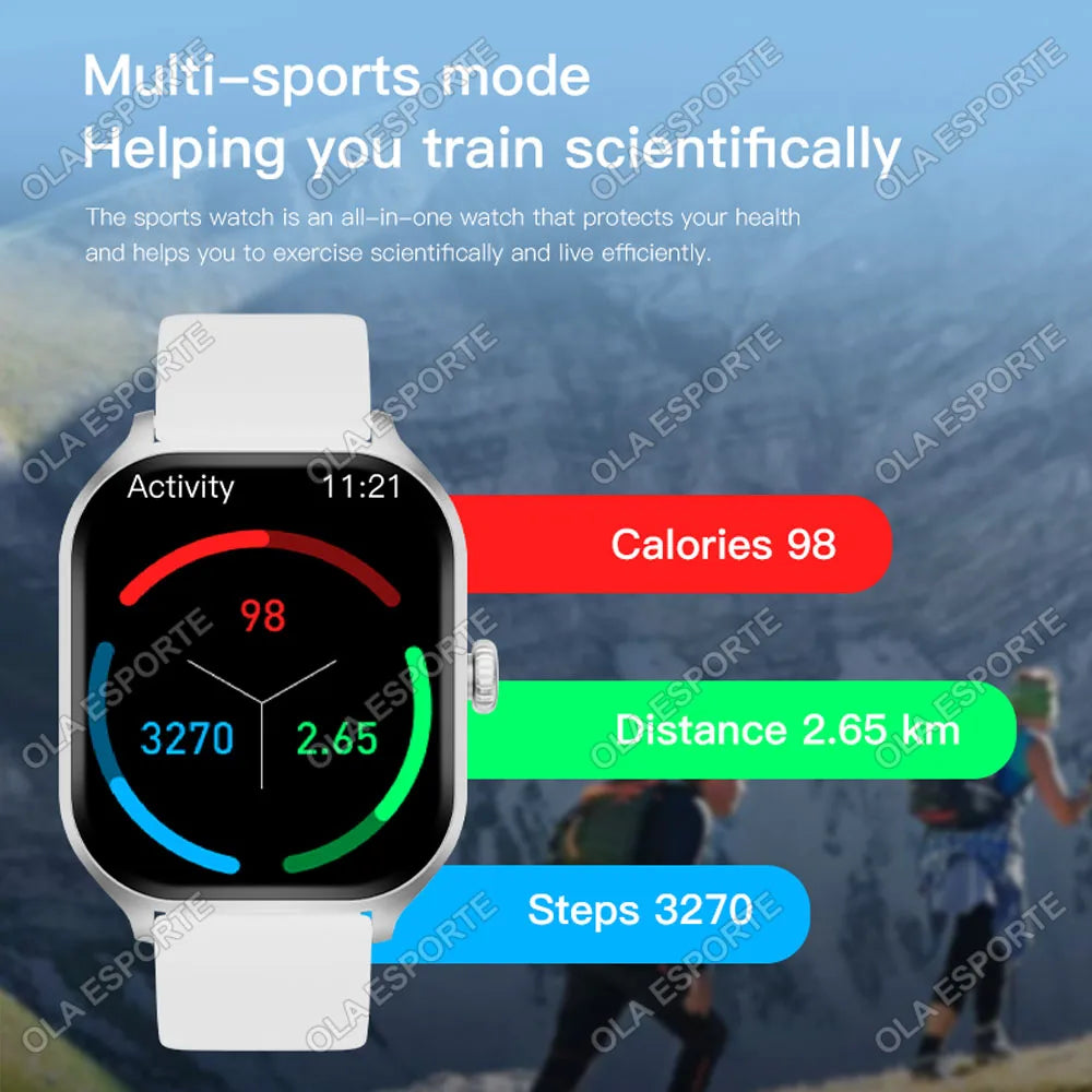 Smart Watch For Android IOS Watches 2.01inch