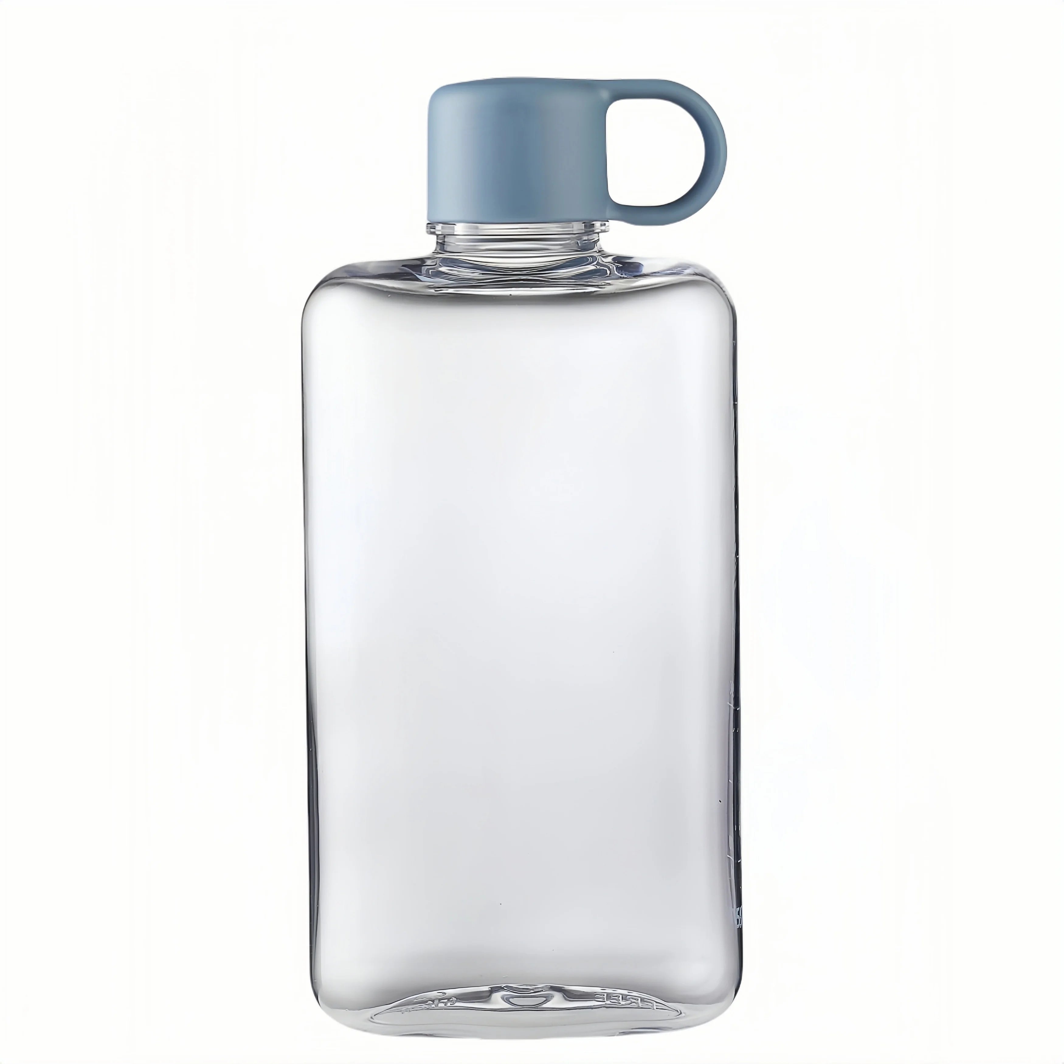 Water Botlte Flat Bpa Free Sport Clear Plastic