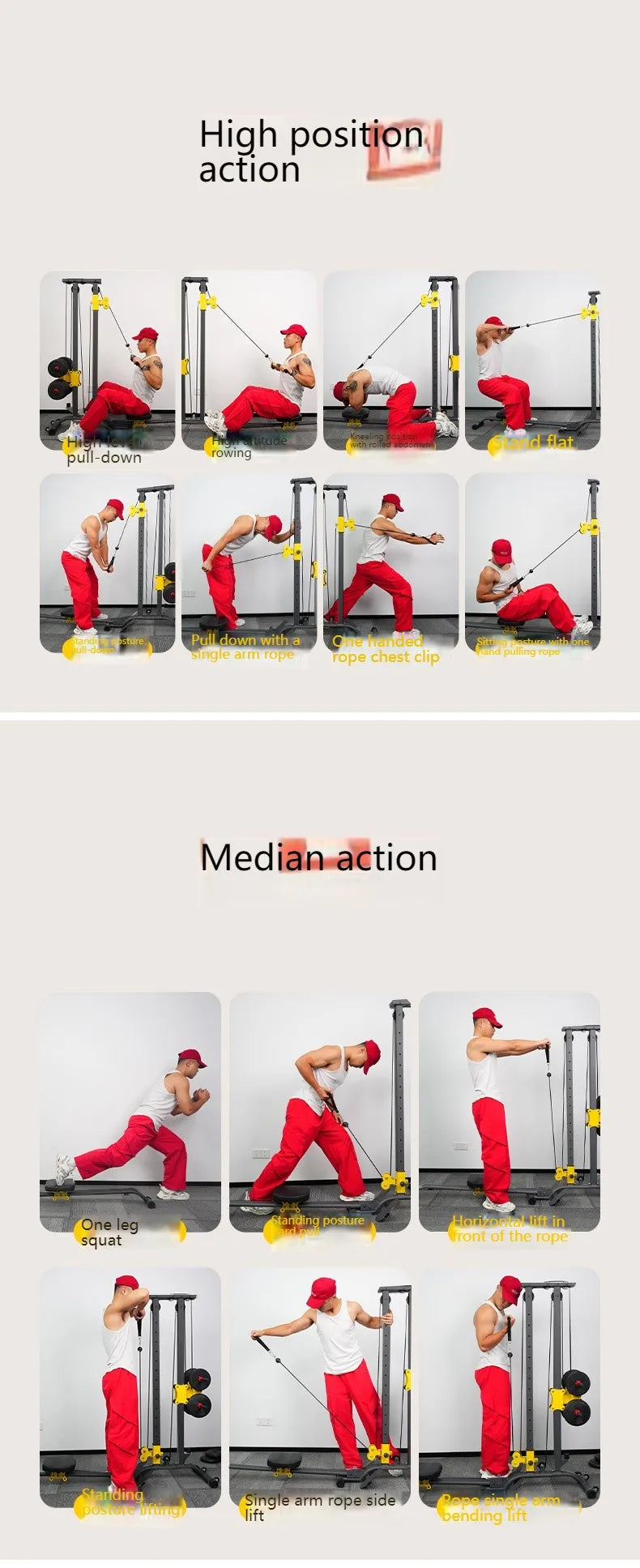 Multifunctional Rowing Machine Fitness Equipment