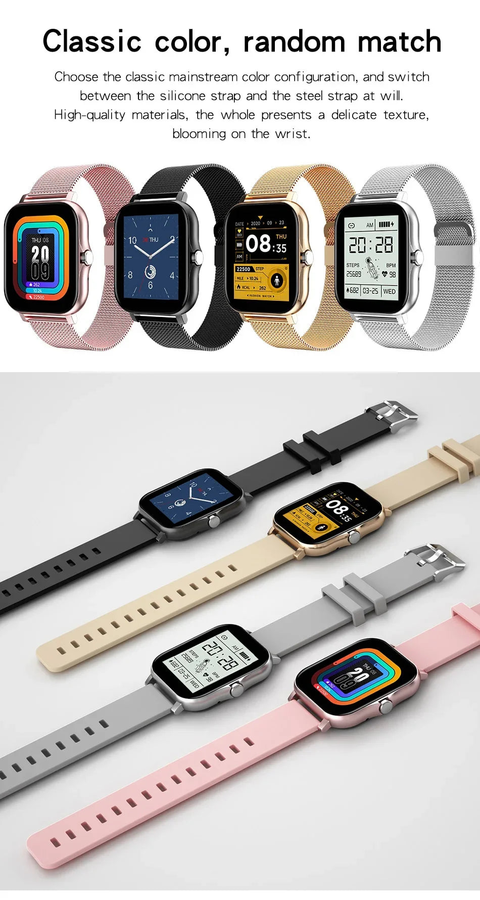 Smart watch for android phone