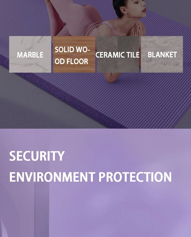 Yoga Mat Thickness of 20mm Anti Slip
