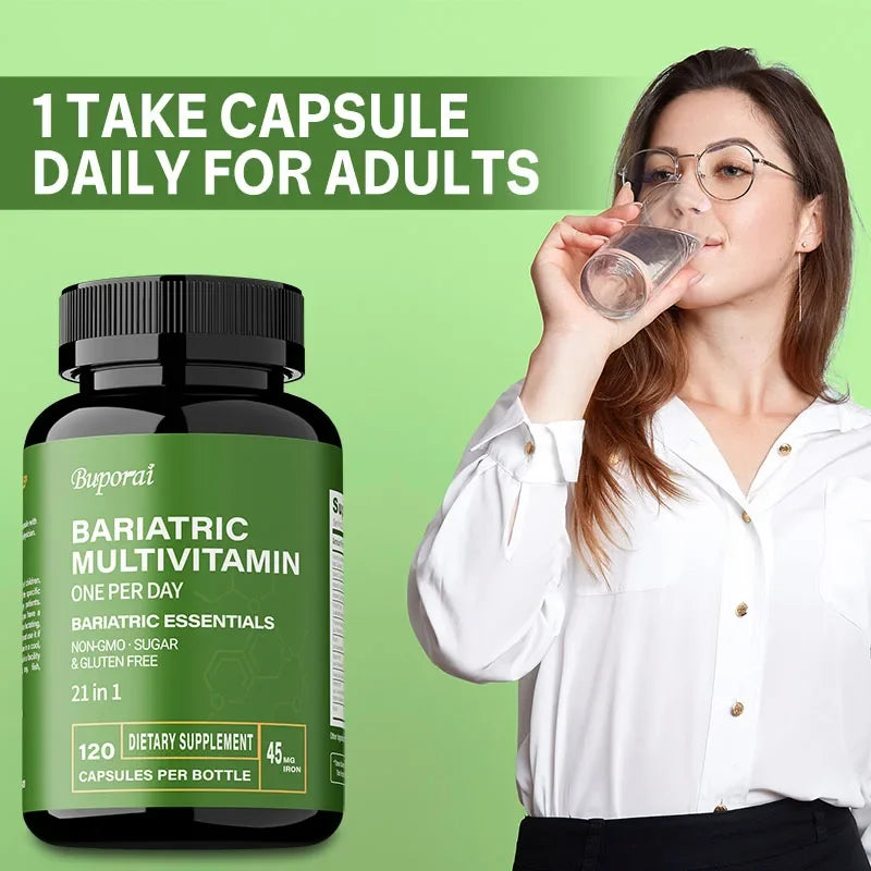 Bariatric Multivitamin Supplement - Contains 21 Vitamins and Minerals