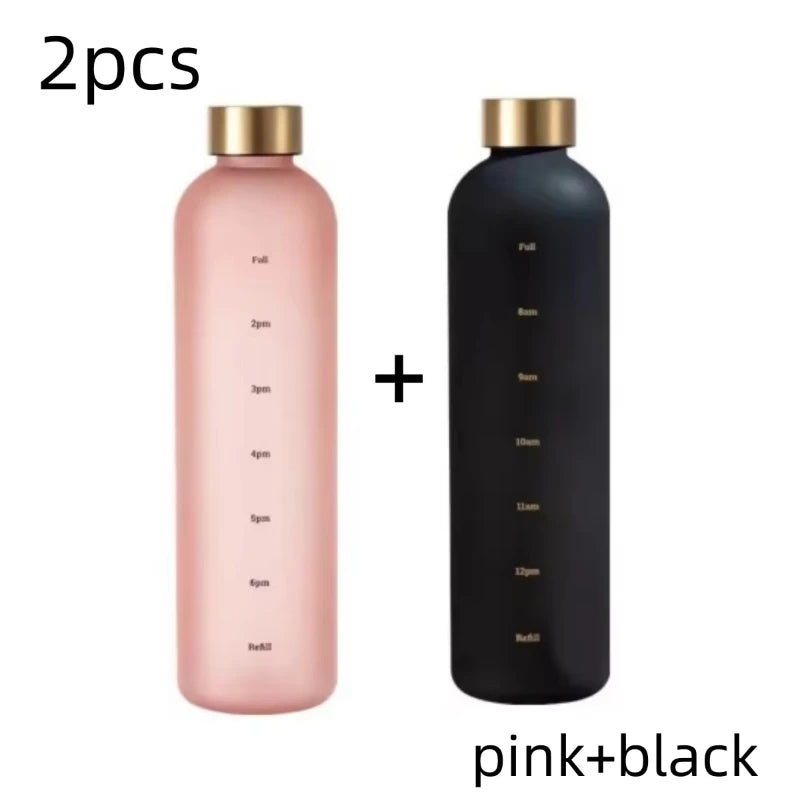 Water Bottle With Time Marker
