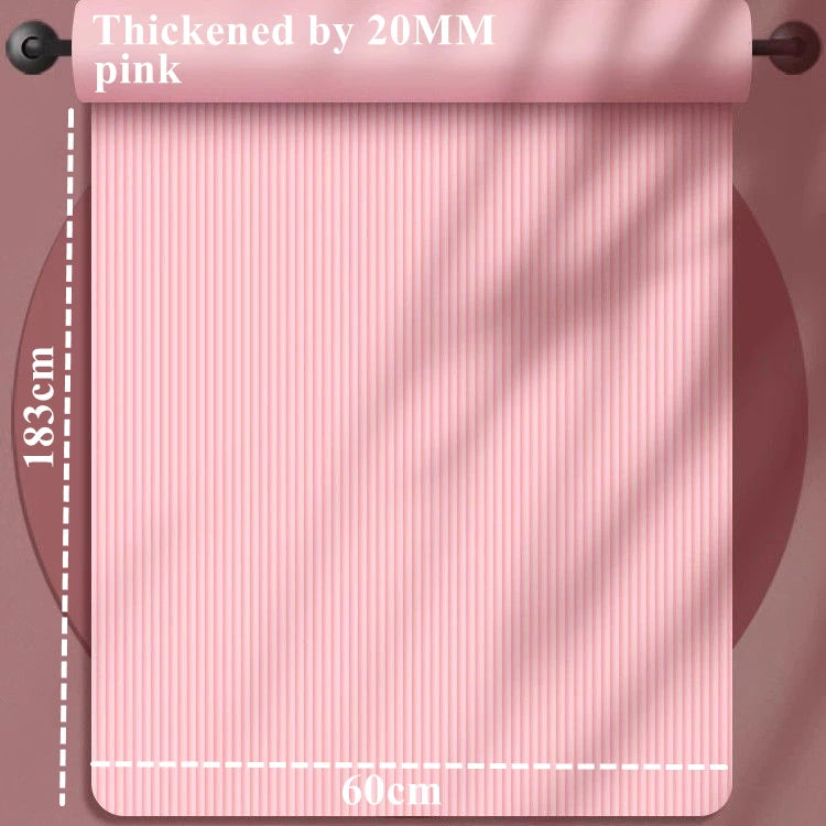 20MM 183×60cmThick Yoga Mats Anti-slip