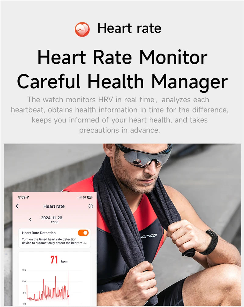 Smart Watch Men Women Fitness