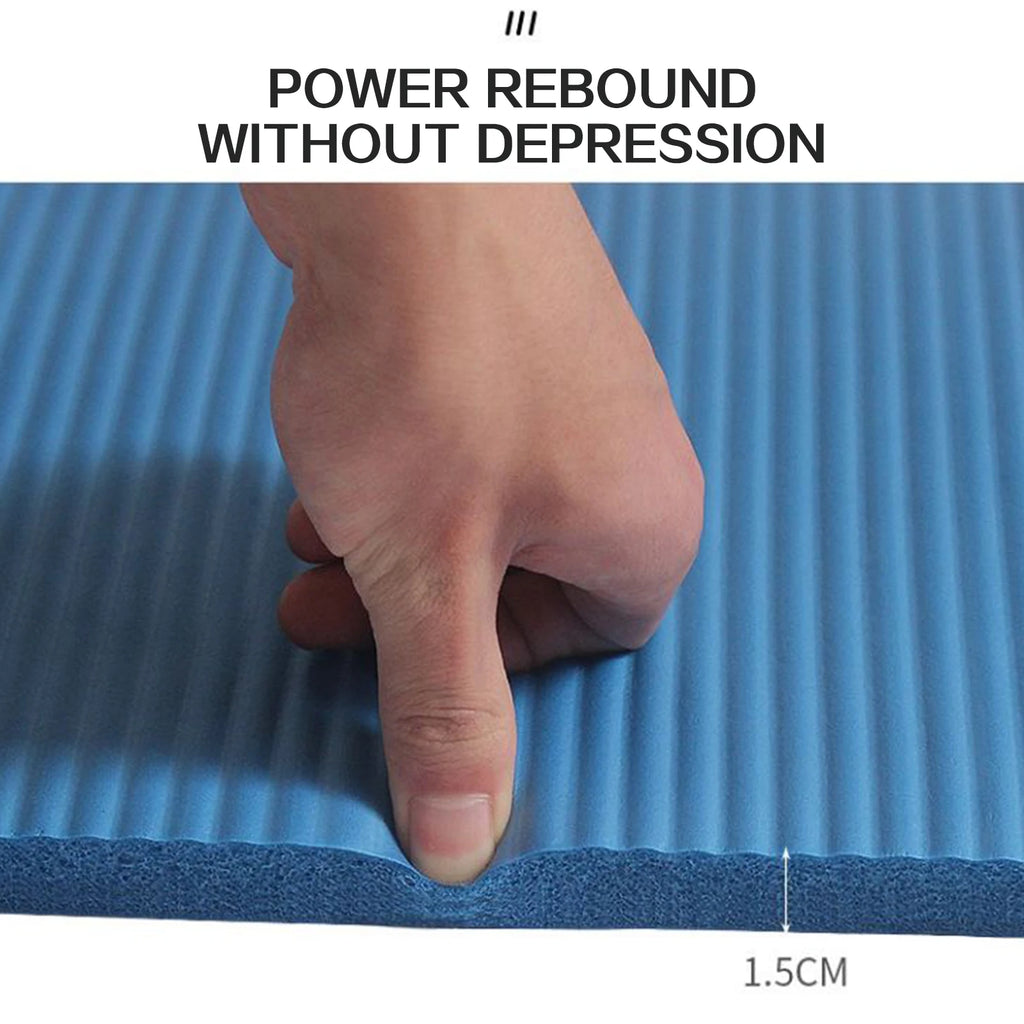 60x25cm Yoga Mat 15mm Home Fitness Mat