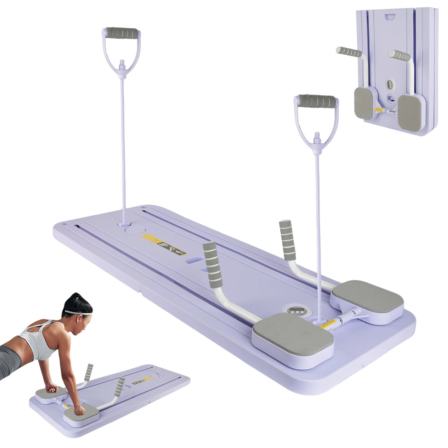 Multifunctional Home Fitness Folding Abdominal Board for Pilates Push Up