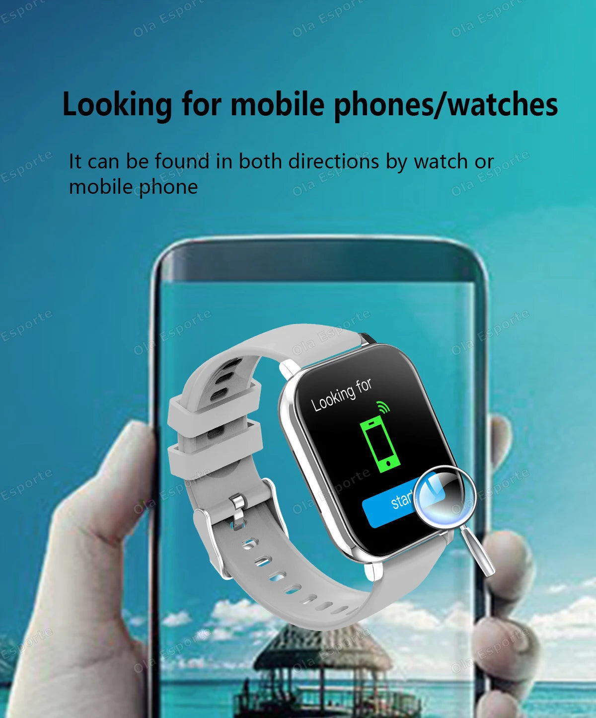 New Smart Watch 2.01 Display