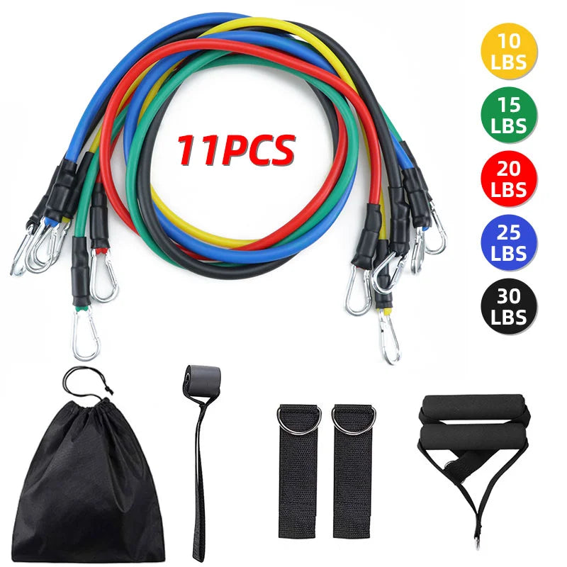11pcs/Set  Portable Fitness Equipment