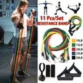11pcs/Set  Portable Fitness Equipment