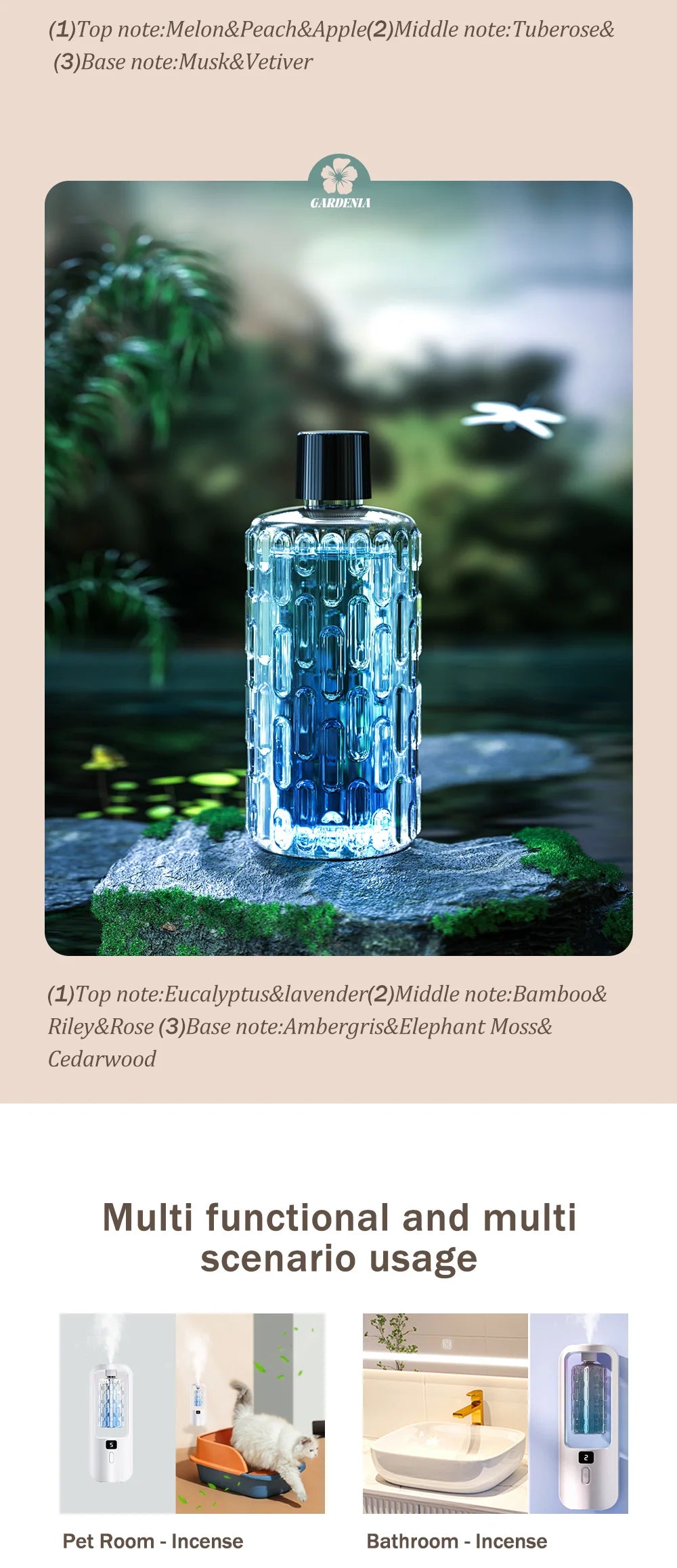 Automatic aromatherapy diffuser f