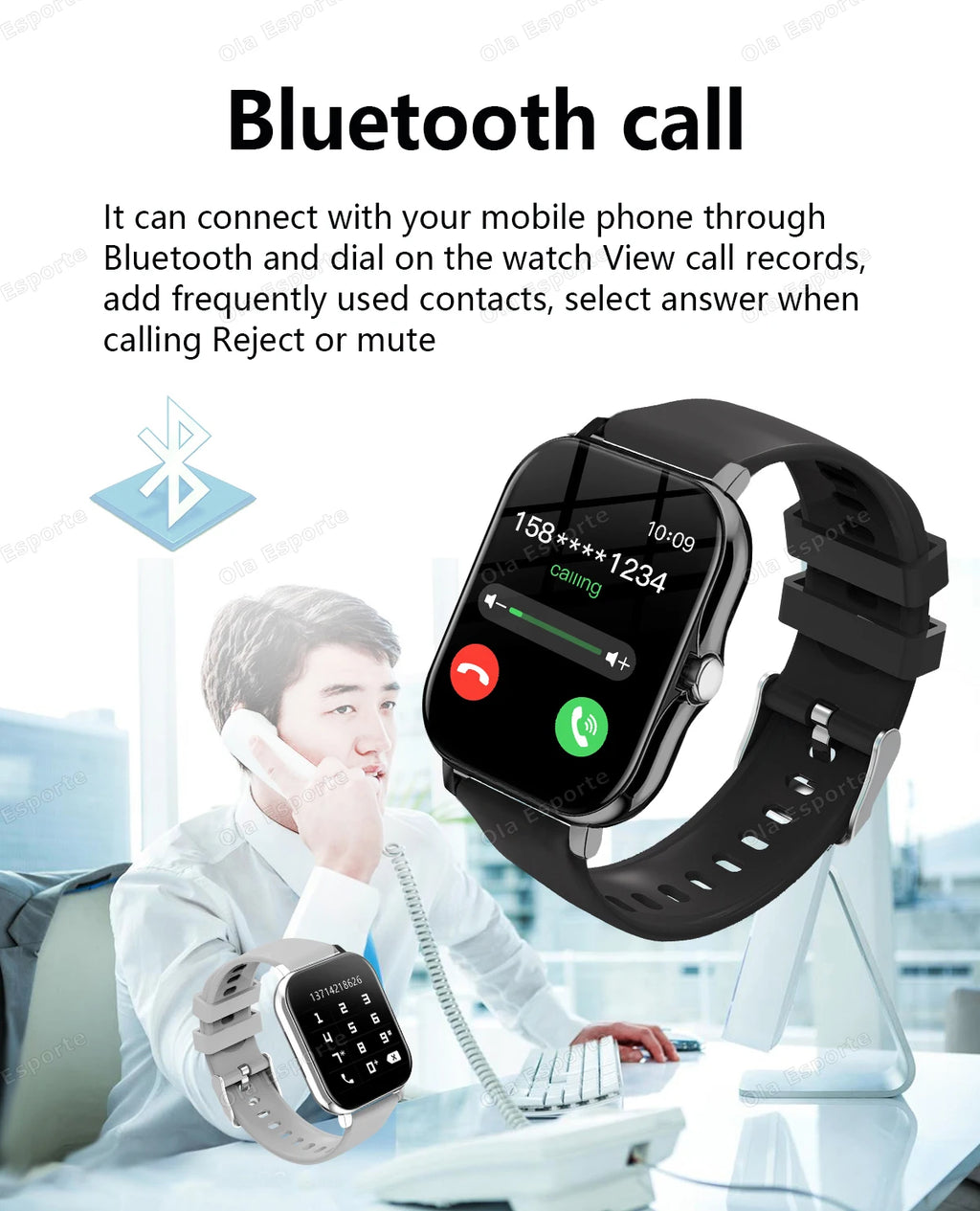 New Smart Watch 2.01 Display