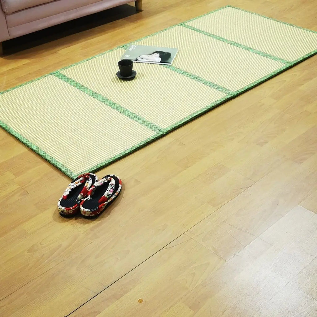 Foldable Tatami Mat for Yoga Meditation