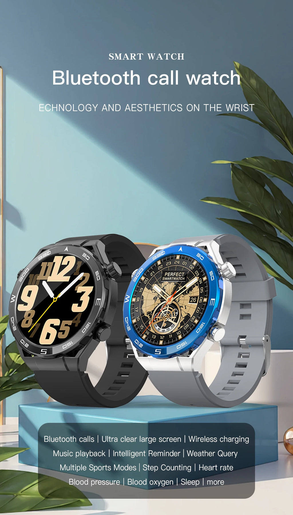Smart Watch for Men Women Outdoor Activities