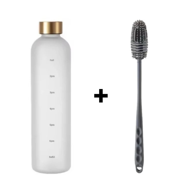 Water Bottle With Time Marker