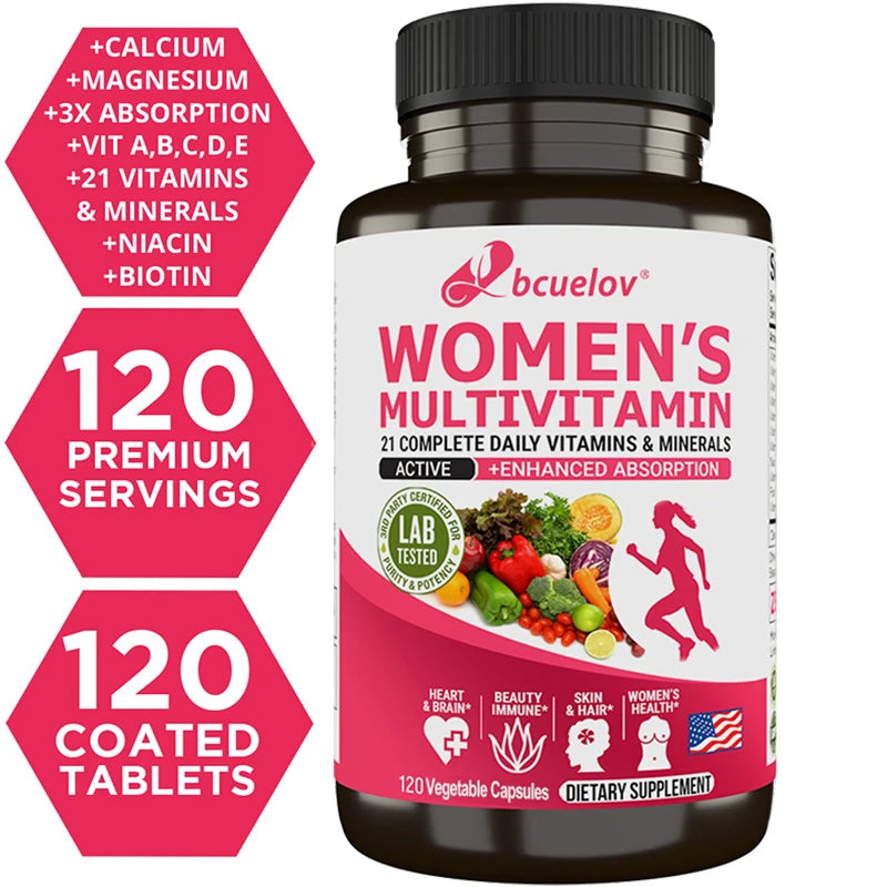 Women's Multivitamin   Magnesium Biotin Calcium Zinc