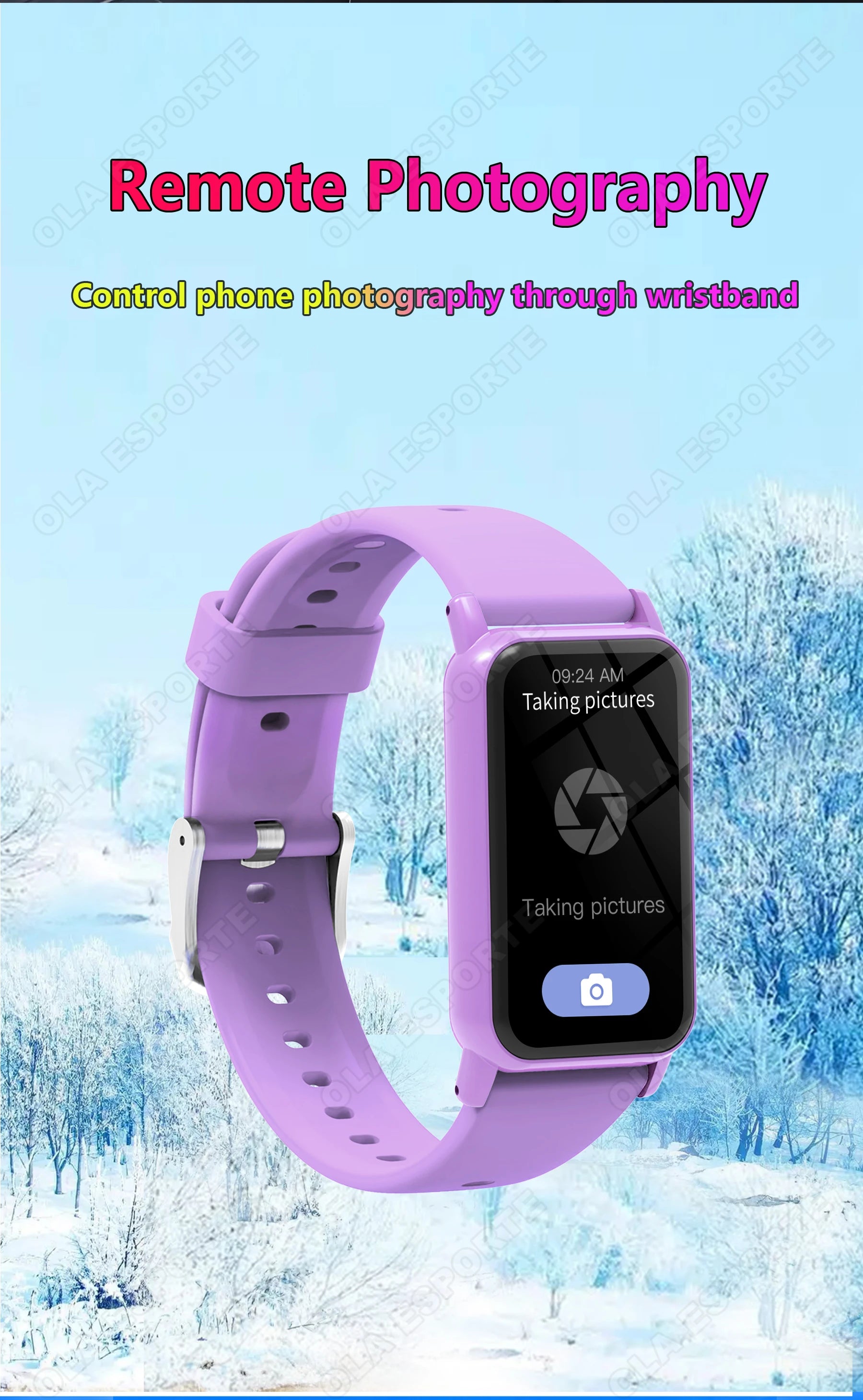 Fitness Tracker Smart Band