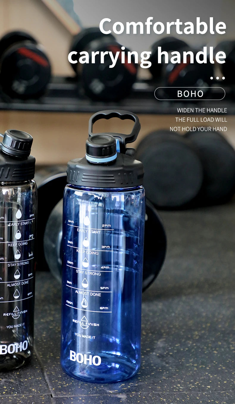 2 Liter Water Bottle With Straw