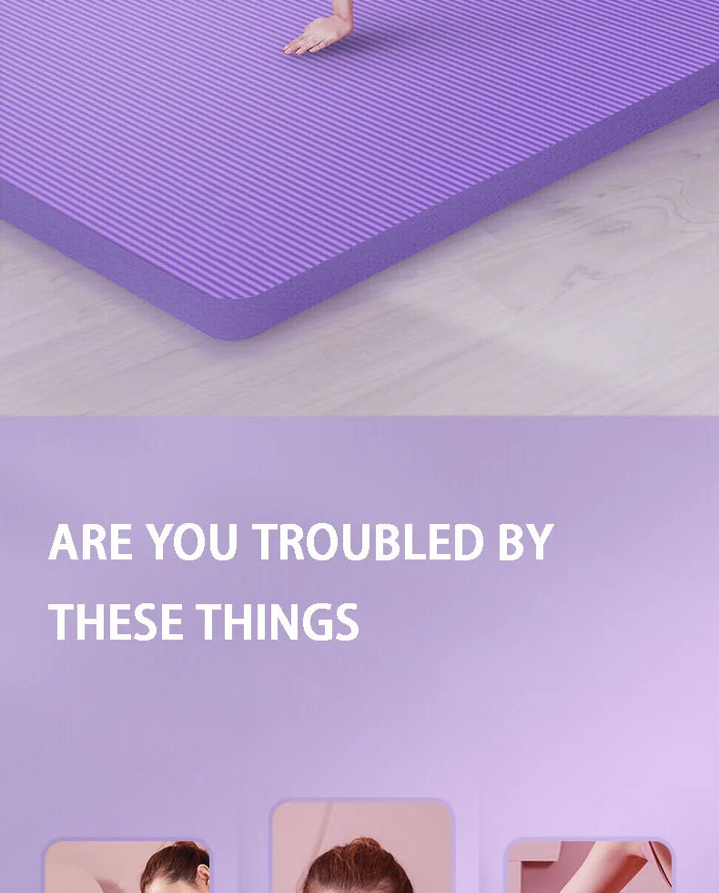 Yoga Mat Thickness of 20mm Anti Slip
