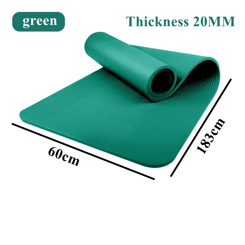 20MM 183×60cmThick Yoga Mats Anti-slip