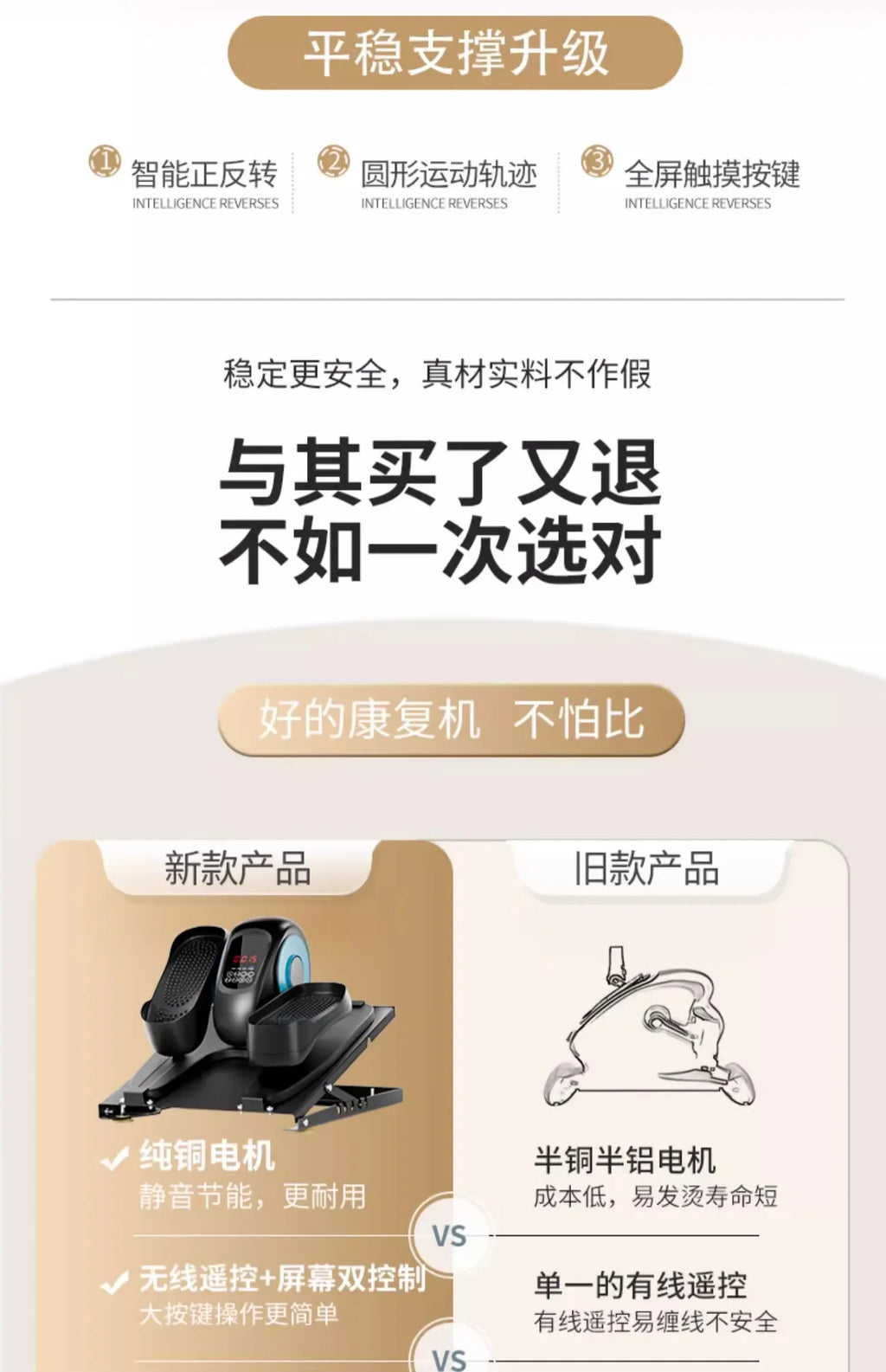 Rehabilitation electric training equipment