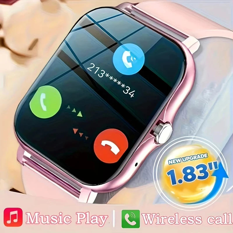 1.83'' Sport Smart Watch, Fitness Clock. Health Monitor Waterproof