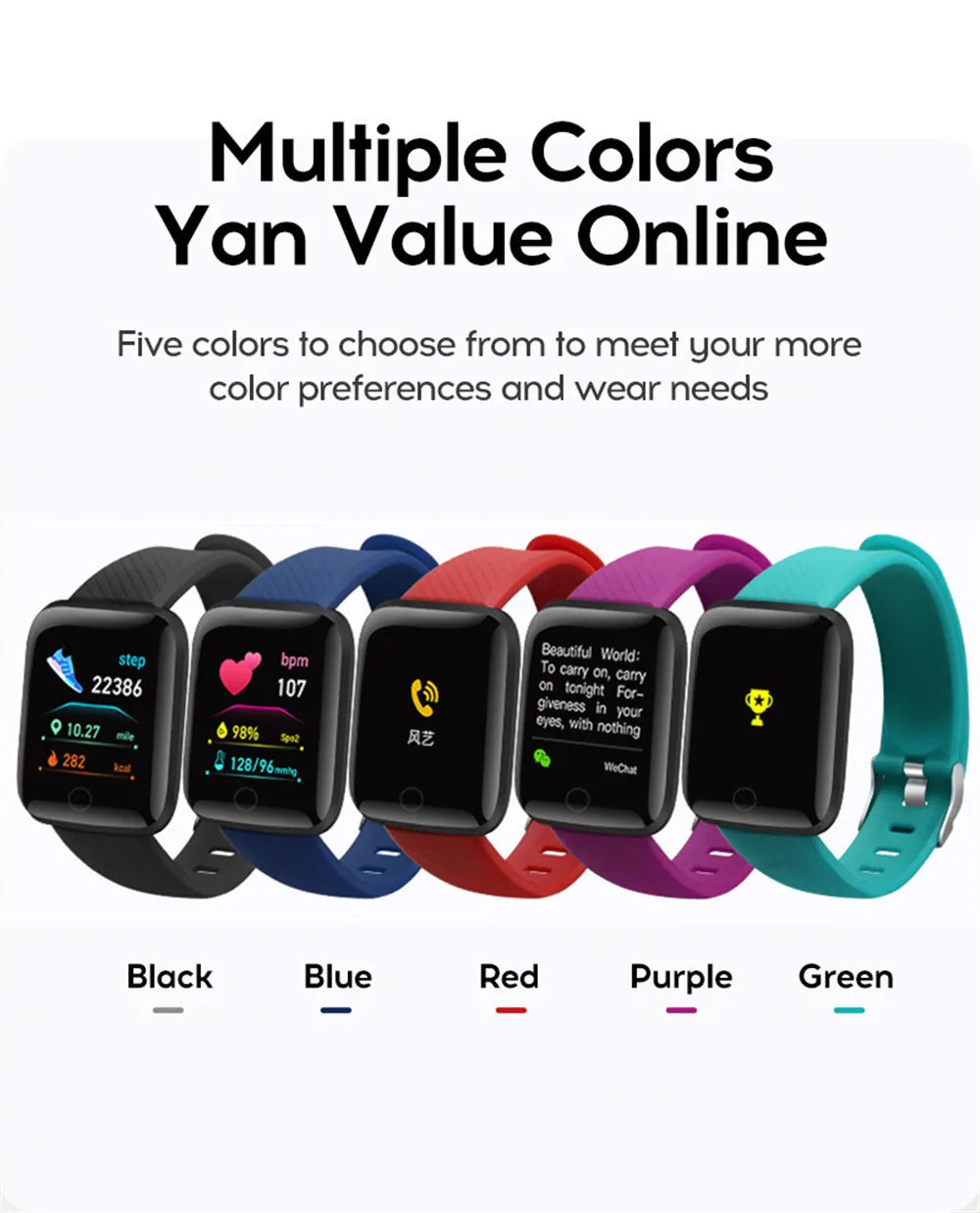 Smartwatch Men Women Wristwatches