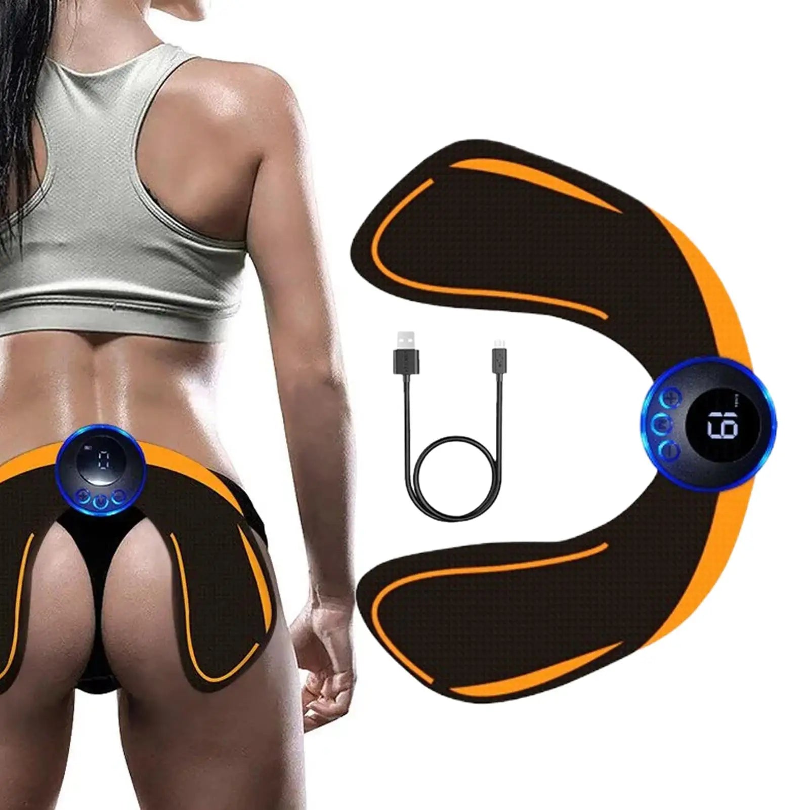 Flexible Fitness Equipment Hips Massager Device