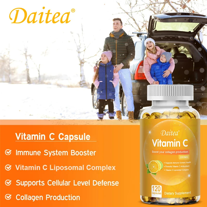 Vitamin C Capsules - 2000mg,