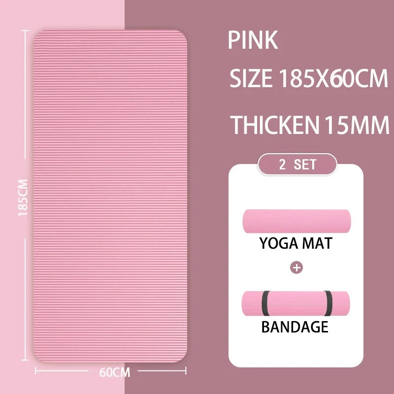 Yoga Mat Thickness of 20mm Anti Slip