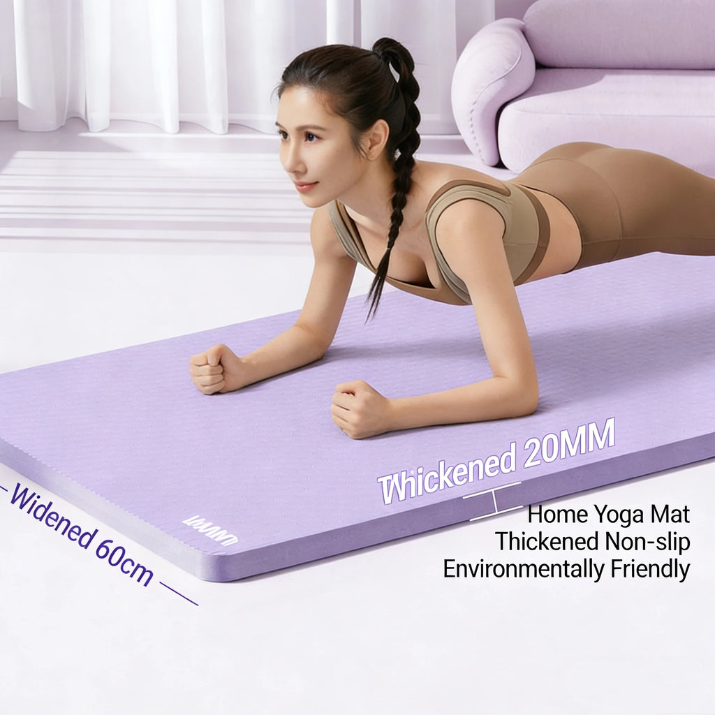183×60cm 18MM Thick Yoga Mats Anti-skid