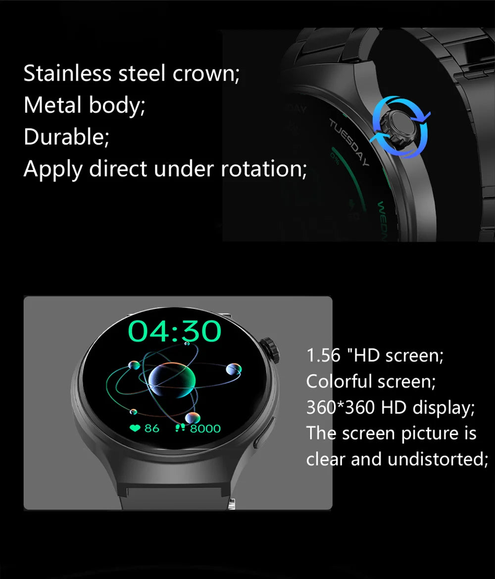 Men's Smart Watch HD Display