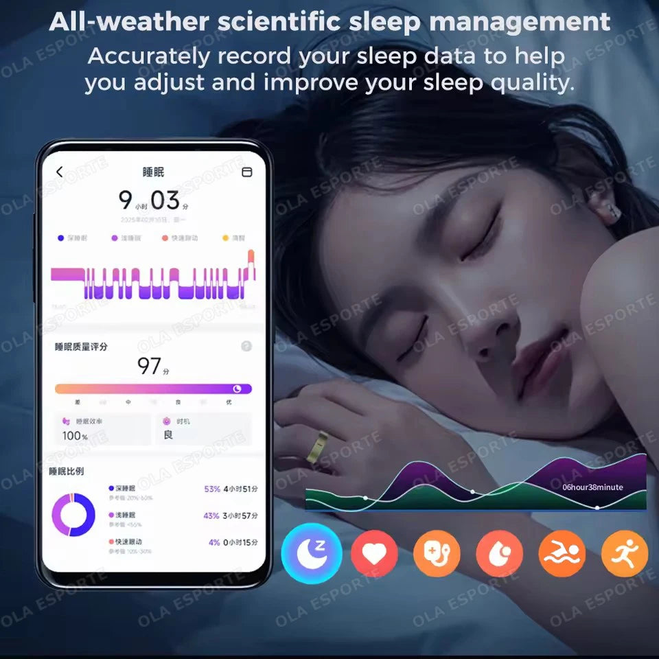 Smart Watch For Men Women IP68 Waterproof