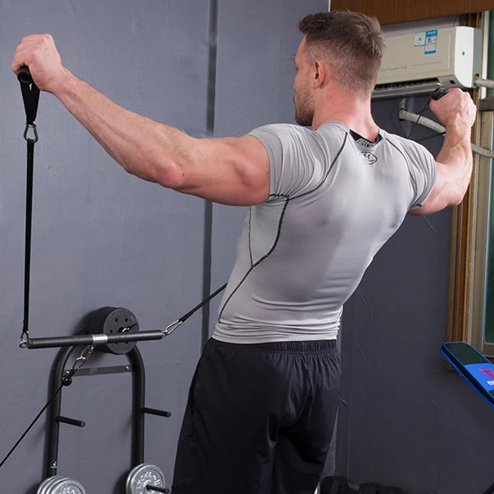 Straight Rod with Fitness Equipment Accessories