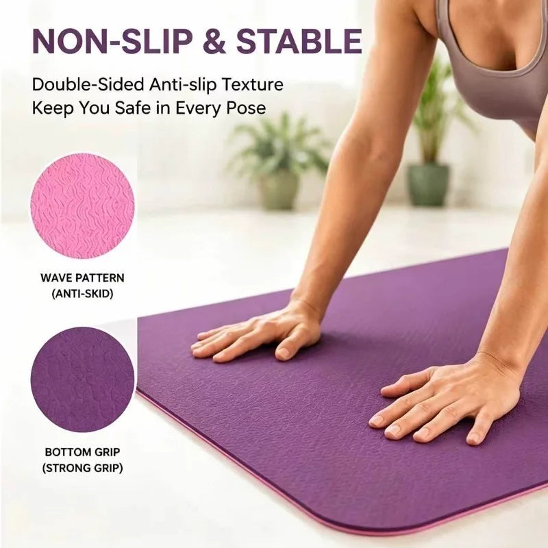 Yoga Mats Anti-slip Sport Fitness Mat
