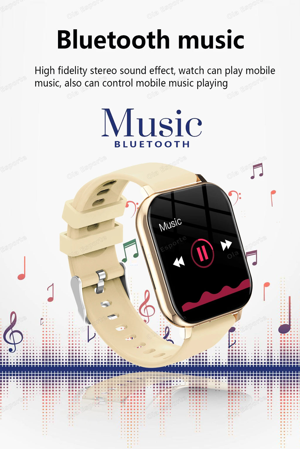 New Smart Watch 2.01 Display