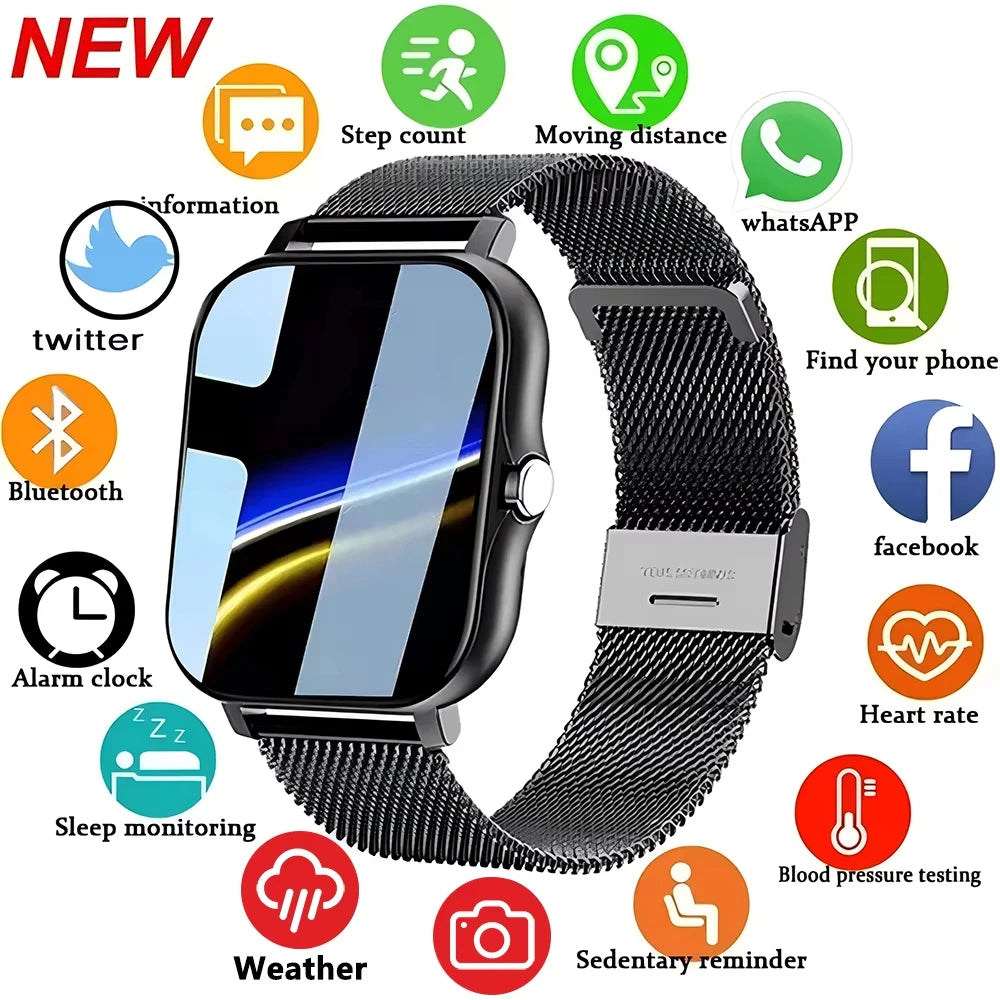 LAXASFIT 2025 New Smart Watch for Men Women