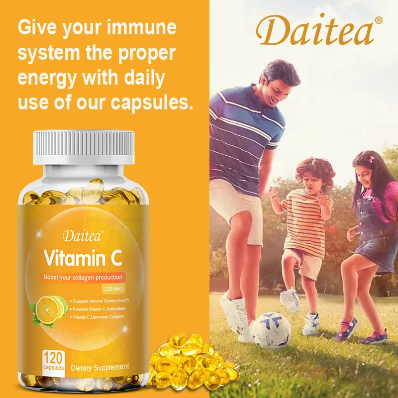 Vitamin C Capsules - 2000mg,