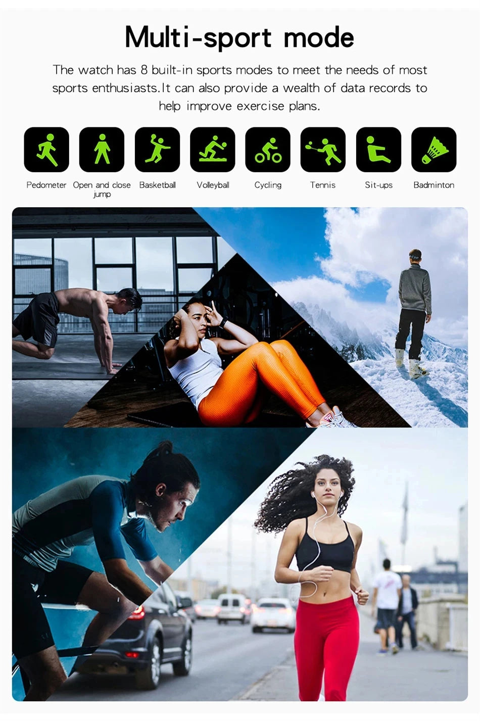 Smart Watch For Android IOS Watches