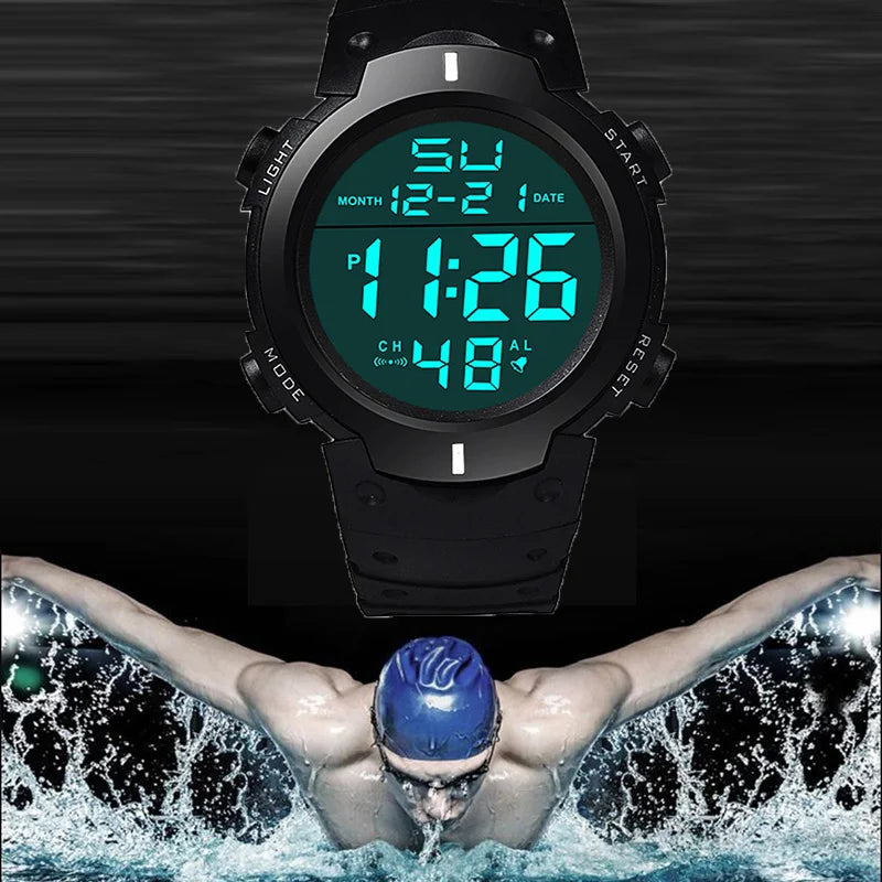 Men's Sport LED Digital Watch