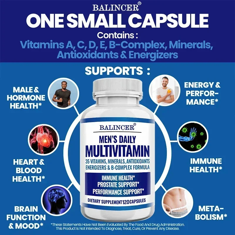 Men's Multivitamin -  vitamins B12, B6, zinc