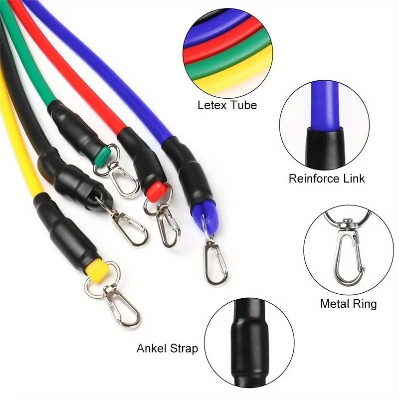 11pcs/Set  Portable Fitness Equipment