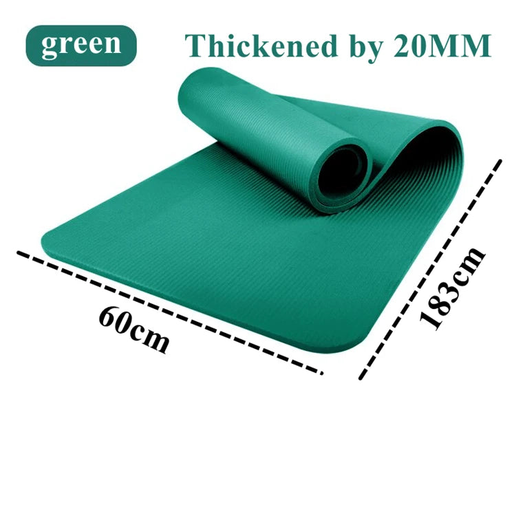 20MM 183×60cmThick Yoga Mats Anti-slip