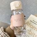 Water Bottle with Straw Creative
