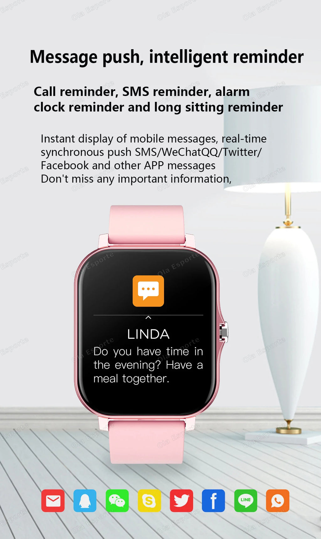 New Smart Watch 2.01 Display