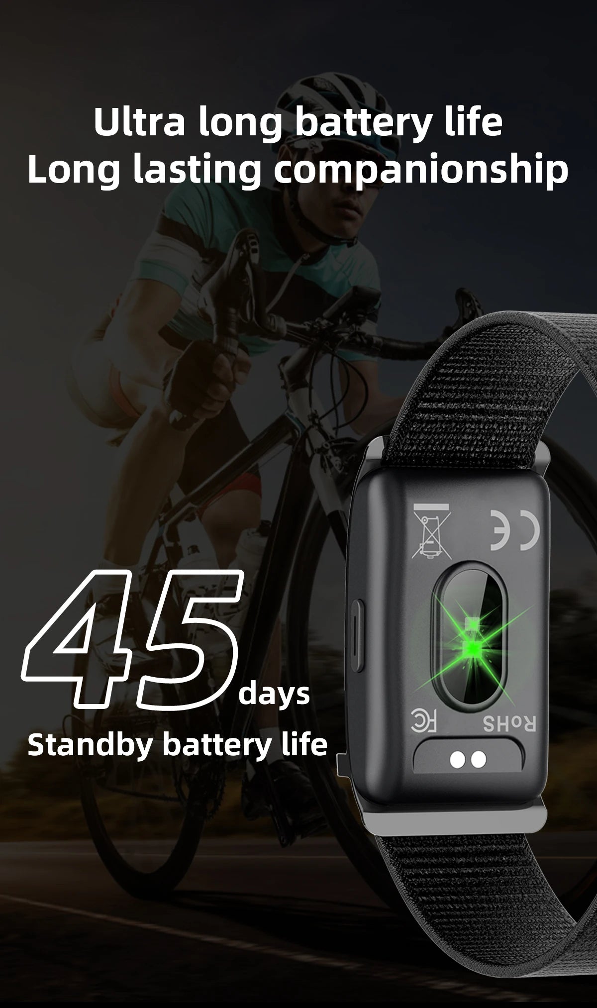 Fitness Tracker Smart Bracelet