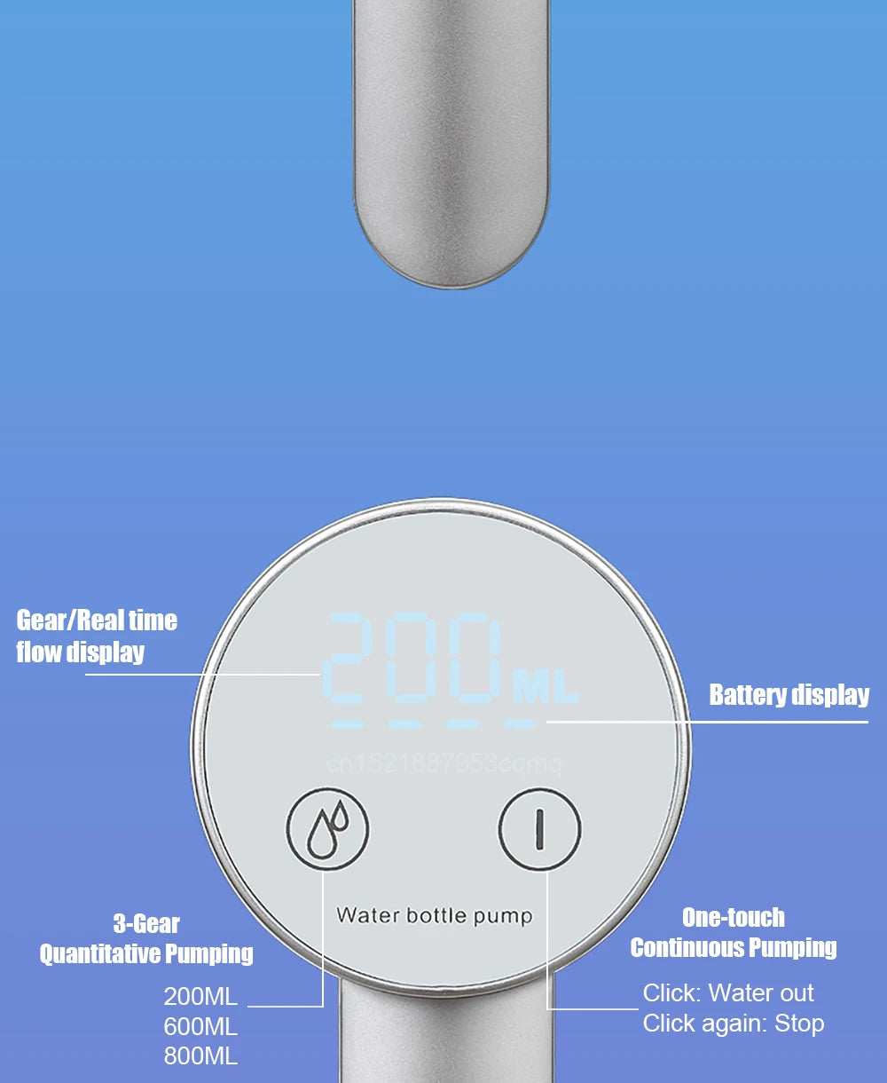 Electric WaterBottle Pump