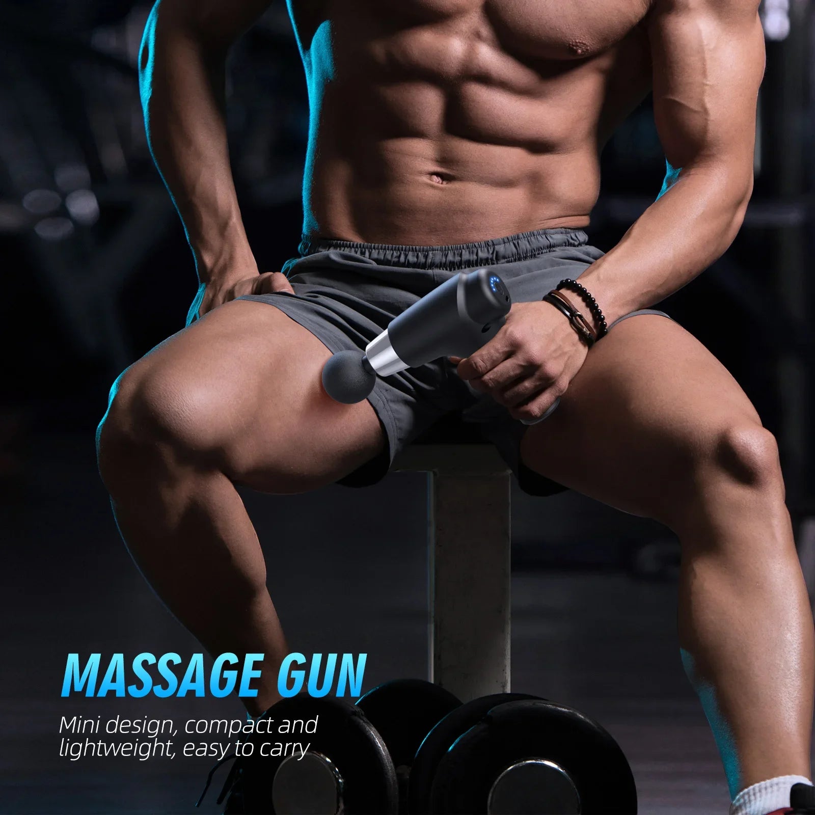 Touchscreen Fitness Equipment  Relaxation Muscle Massager Fascia Gun
